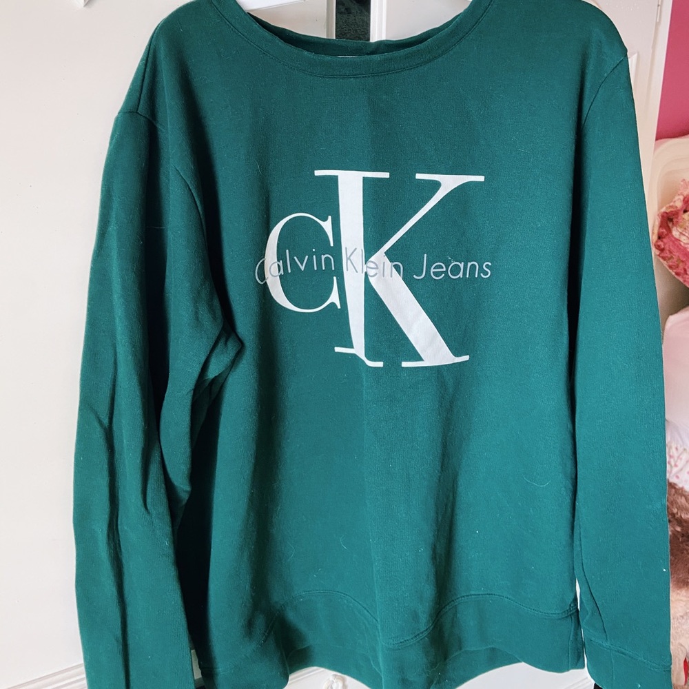 Calvin Klein Green Crewneck